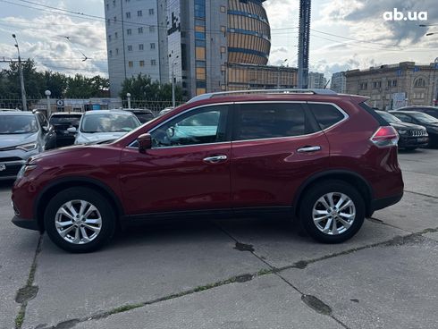 Nissan Rogue 2016 красный - фото 4