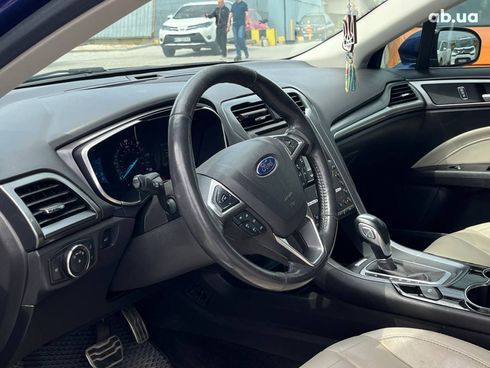 Ford Fusion 2015 синий - фото 5