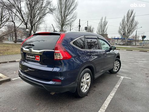 Honda CR-V 2015 синий - фото 7