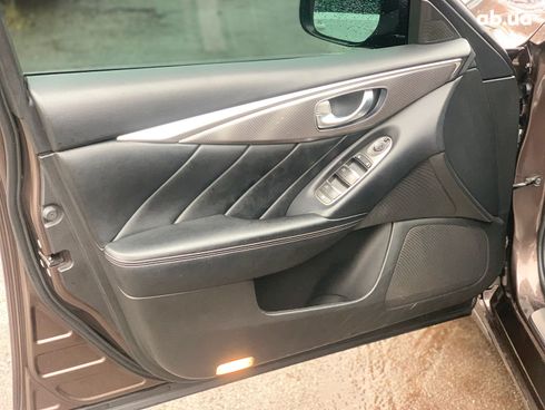 Infiniti Q50 2013 коричневый - фото 23