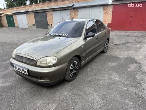 Daewoo Lanos 2004 зеленый - фото 3