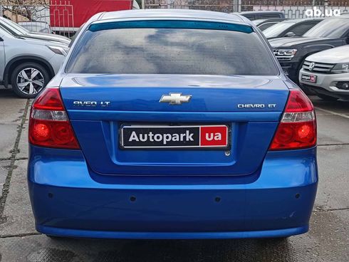 Chevrolet Aveo 2007 синий - фото 8