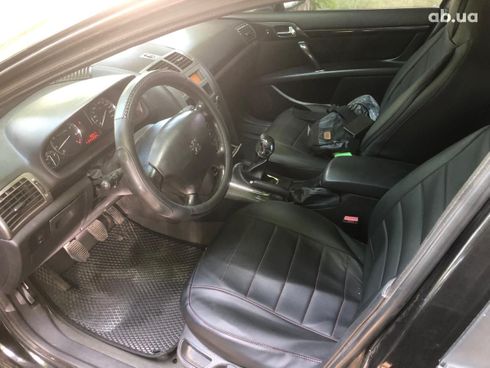 Peugeot 407 2005 черный - фото 7