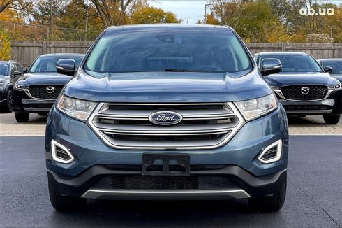 Ford Edge 2018 синий - фото 2