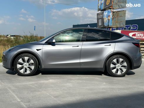 Tesla Model Y 2023 серый - фото 6