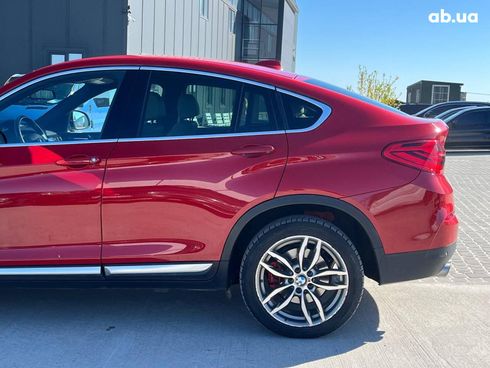 BMW X4 2015 красный - фото 5