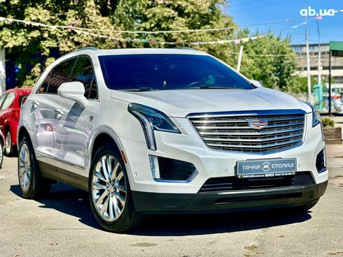 Cadillac XT5 2017 белый - фото 3