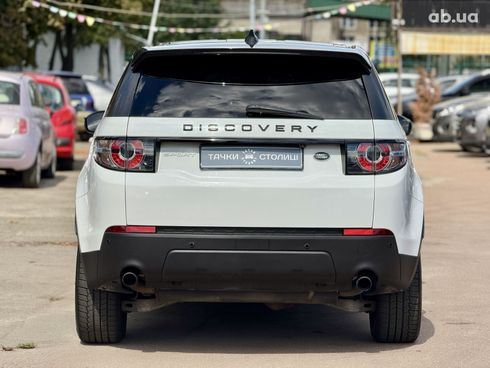 Land Rover Discovery Sport 2016 белый - фото 4