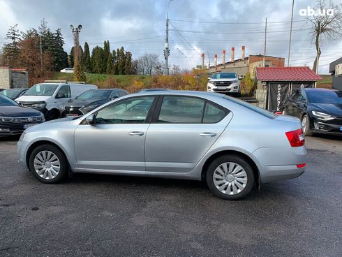 Skoda octavia a7 2014 серый - фото 8