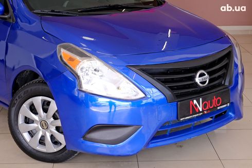 Nissan Versa 2017 синий - фото 3