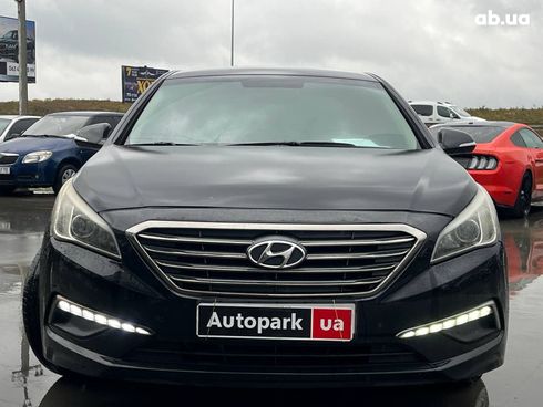 Hyundai Sonata 2015 черный - фото 11