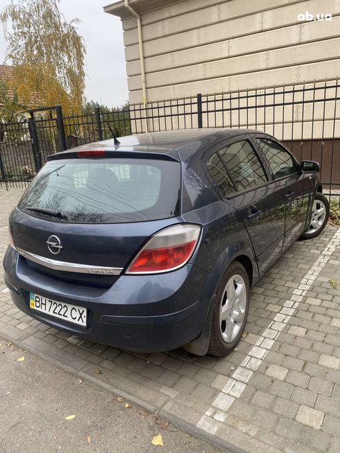 Opel Astra 2007 синий - фото 6