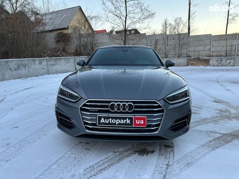 Audi A5 2018 серый - фото 2