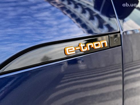 Audi E-Tron 2021 синий - фото 2