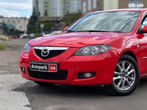 Mazda 3 2008 красный - фото 2