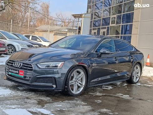 Audi A5 2019 серый - фото 3