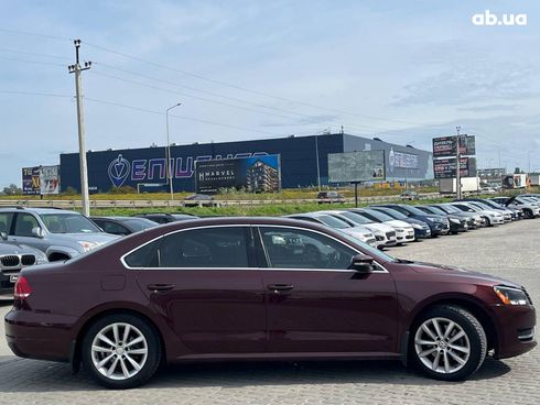 Volkswagen passat b7 2013 красный - фото 11