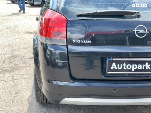Opel Signum 2006 черный - фото 12