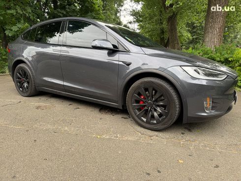 Tesla Model X 2018 серый - фото 5