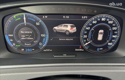 Volkswagen e-Golf 2017 серый - фото 19