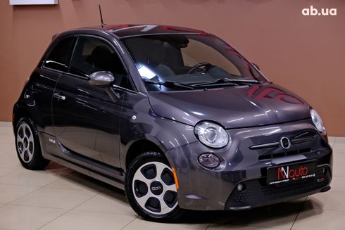 Fiat 500 2015 серый - фото 4