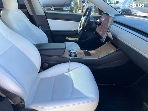 Tesla Model 3 2018 синий - фото 5