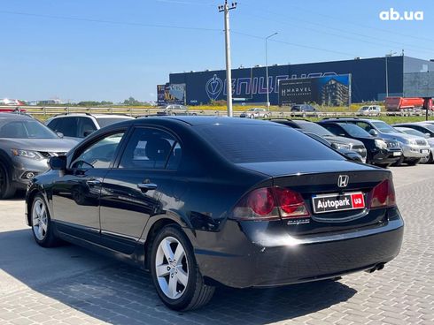 Honda Civic 2008 черный - фото 10