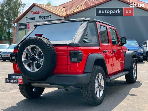 Jeep Wrangler 2019 красный - фото 3