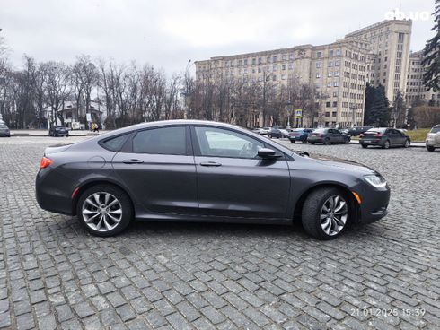 Chrysler 200 2015 серый - фото 4