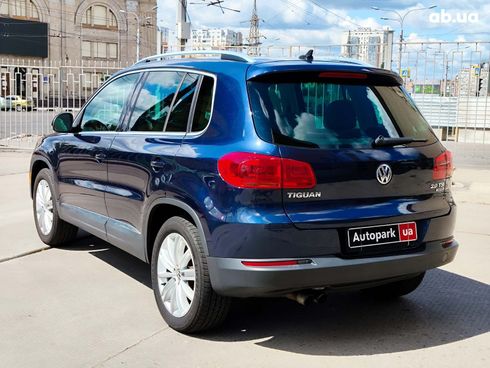 Volkswagen Tiguan 2011 синий - фото 4