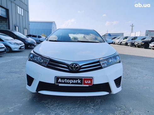 Toyota Corolla 2014 белый - фото 2