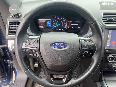 Ford Explorer 2017 синий - фото 15