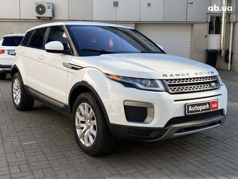 Land Rover Range Rover Evoque 2016 белый - фото 3