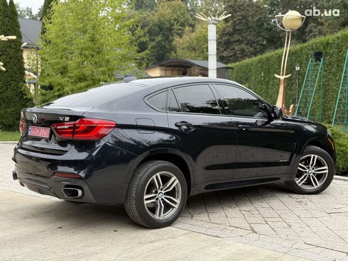 BMW X6 2018 синий - фото 11