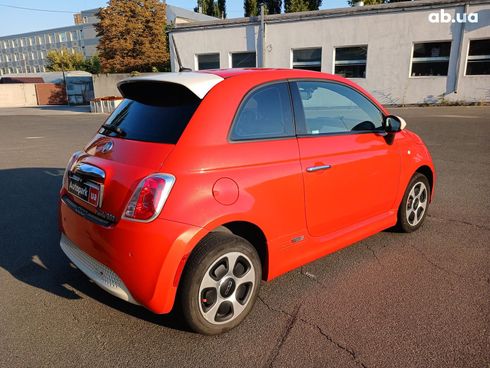 Fiat 500E 2013 оранжевый - фото 10