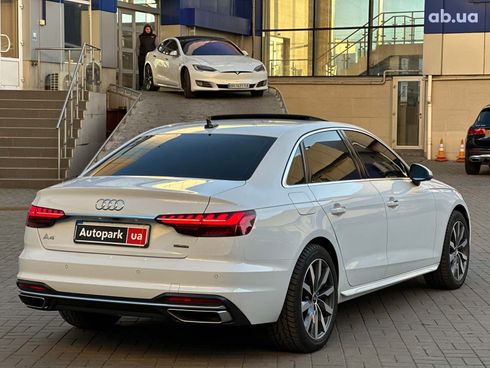 Audi A4 2020 белый - фото 4