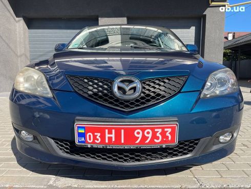 Mazda 3 2007 синий - фото 8
