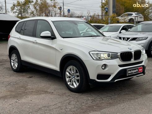 BMW X3 2014 белый - фото 3