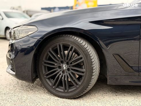 BMW 5 серия 2017 синий - фото 5