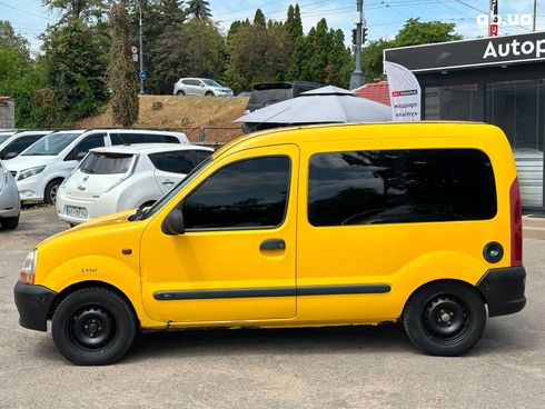 Renault Kangoo 2000 желтый - фото 4