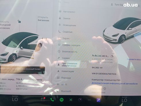 Tesla Model 3 2020 белый - фото 7