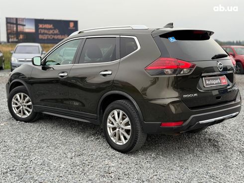 Nissan Rogue 2017 зеленый - фото 8