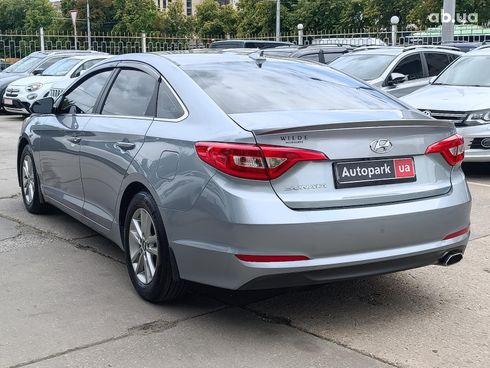 Hyundai Sonata 2015 серый - фото 8