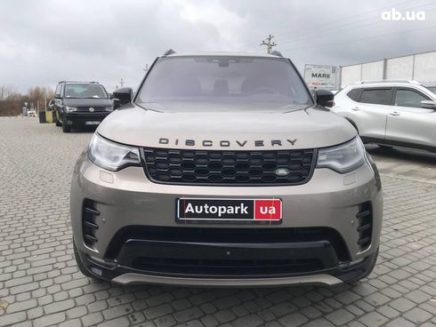 Land Rover Discovery 2021 коричневый - фото 2