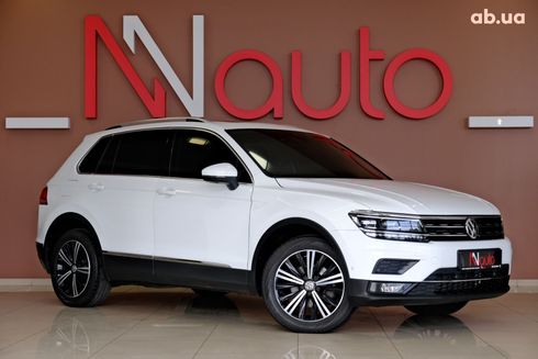 Volkswagen Tiguan 2020 белый - фото 2