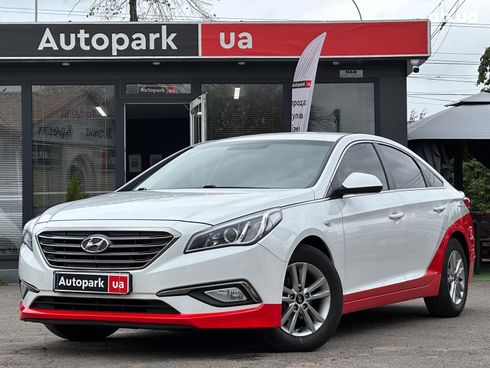 Hyundai Sonata 2016 белый - фото 2