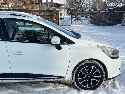 Renault Clio 2016 белый - фото 14