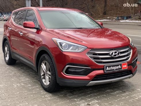 Hyundai Santa Fe 2016 красный - фото 3