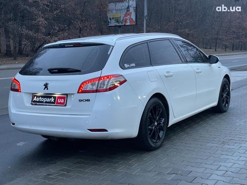 Peugeot 508 2014 белый - фото 7