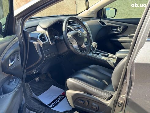 Nissan Murano 2017 серый - фото 15